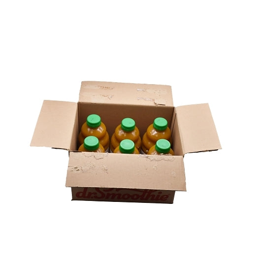 Dr. Smoothie 100% Crushed Mango Smoothie Concentrate, 6 x 46 fl oz Case - Beverages
