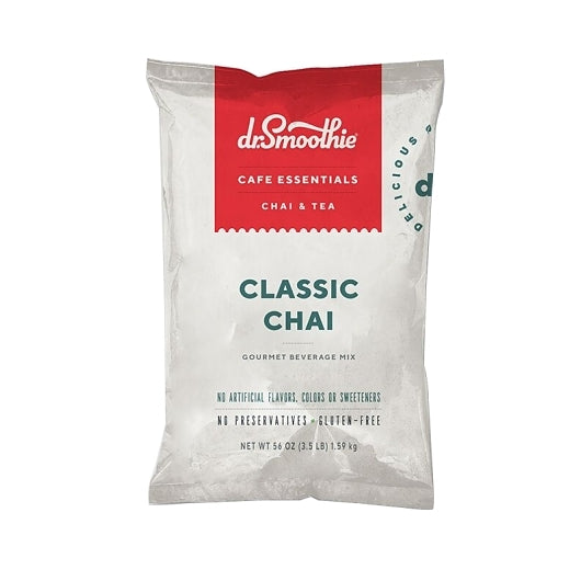 Dr. Smoothie Classic Chai Smoothie Concentrate, 5 x 3.5 lb Case - Beverages