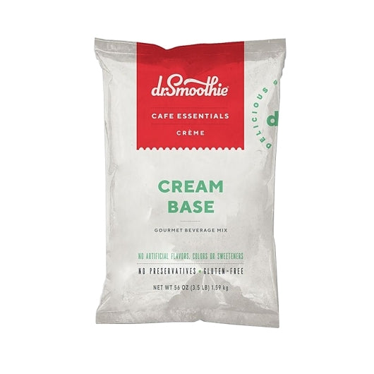 Dr. Smoothie Cream Base Smoothie Base, 5 x 3.5 lb Case - Pantry Ingredients