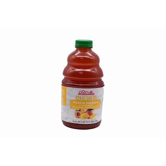 Dr. Smoothie Peach Mango Refresher, 6 x 46 fl oz Case - Beverages - image 2