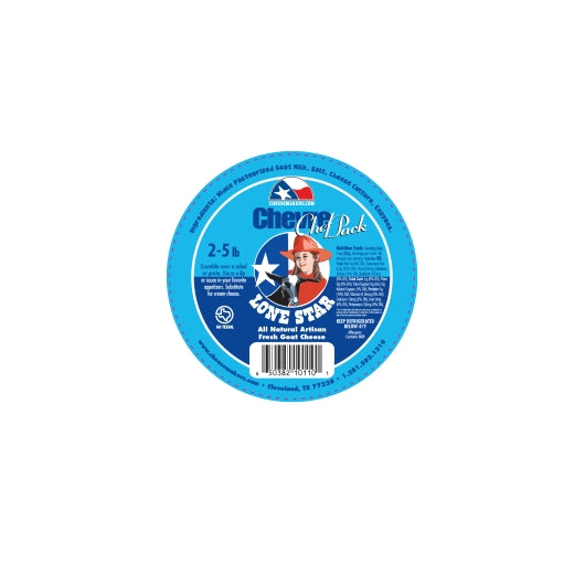 Cheesemakers Lone Star Chef Pack Chevre Cheese, 2 x 5 lb Case - DOT product image 4