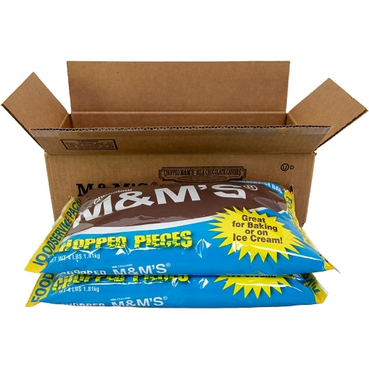 M and M Chopped M&M Zipper Bag, 2 x 4 lb Case - DOT product image 2