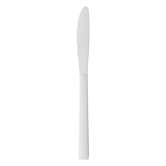 Libbey Windsor Medium Weight 40 gr Fluted Blade Dinner Knife 8", 1 x 12 each Case - GS1 product shown out of package