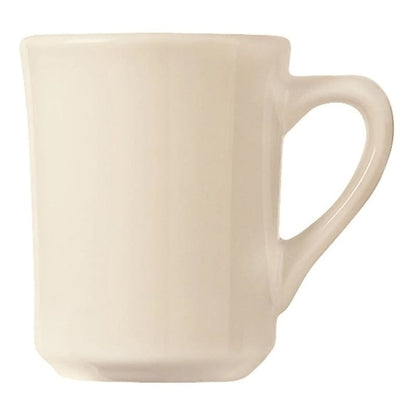 Libbey PRINCESS WHITE 8.5 oz Tiara Mug- Cream White, 1 x 36 each Case - DOT product image 2