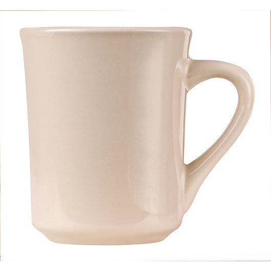 Libbey PRINCESS WHITE 8.5 oz Tiara Mug- Cream White, 1 x 36 each Case - Glassware & Drinkware