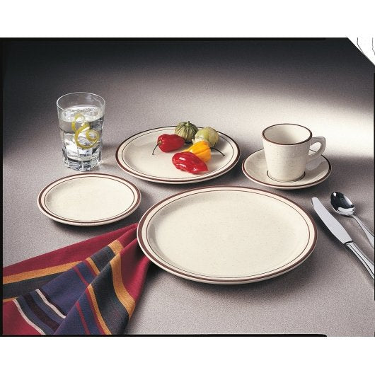 Libbey DESERT SAND Narrow Rim Plate 7.25" - Cream White, 1 x 36 each Case - DOT product image 2