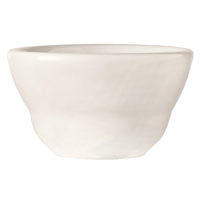 Libbey Porcelana Rolled Edge 7 oz Bouillon Bowl - Bright White, 1 x 36 each Case - Plates Bowls
