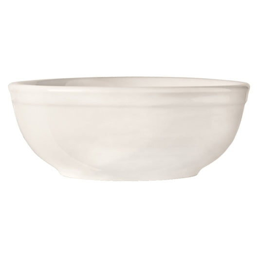 Libbey PORCELANA Rolled Edge 10 oz Oatmeal Bowl 5" - Bright White, 1 x 36 each Case - Plates Bowls