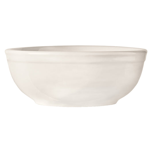 Libbey PORCELANA Rolled Edge 10 oz Oatmeal Bowl 5" - Bright White, 1 x 36 each Case - DOT product image 2