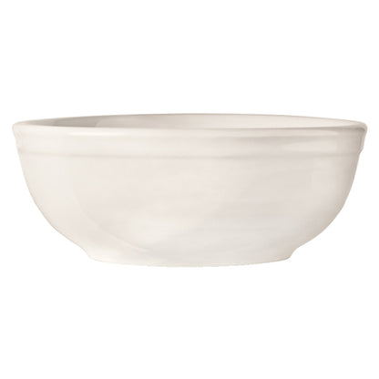 Libbey PORCELANA Rolled Edge 10 oz Oatmeal Bowl 5" - Bright White, 1 x 36 each Case - DOT product image 2