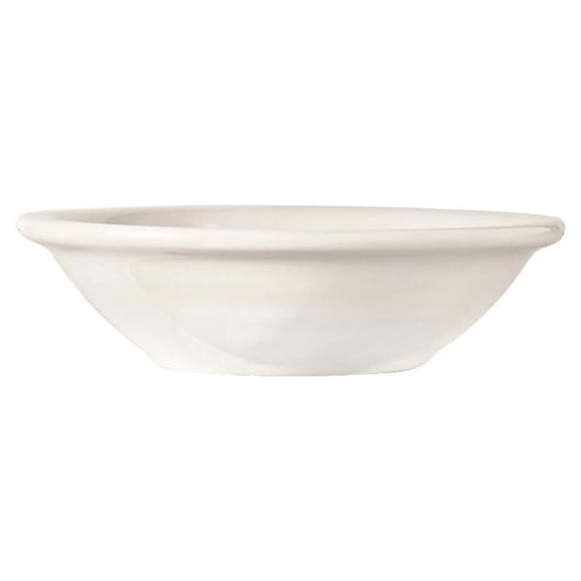 World Tableware PORCELANA Rolled Edge 5.5 oz Fruit Bowl 4 7/8" - Bright White, 1 x 36 each Case - DOT product image 2