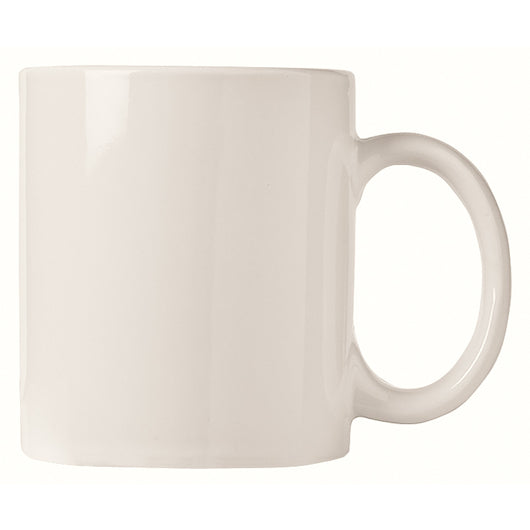 World Tableware ULTIMA® 12 oz White Mug, 1 x 12 each Case - Glassware & Drinkware
