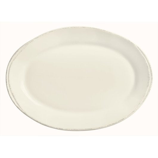 Libbey Farmhouse® Oval Platter 12.5" x 9", 1 x 12 each Case - Serving Trays Platters