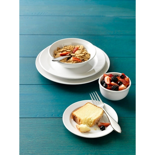 Libbey BASICS Melamine 8 oz Bouillon Bowl - Bright White, 1 x 36 each Case - DOT product image 2