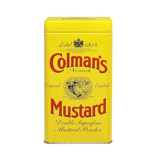 Colman's Dry Powder Mustard Jar, 12 x 16 oz Case - Condiments & Sauces