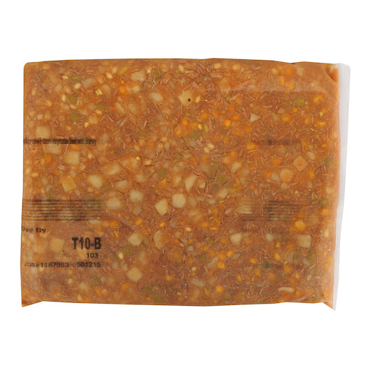 Soup Supreme Vegetable Beef with Barley Soup, 4 x 4 lb Case - Prepared Foods