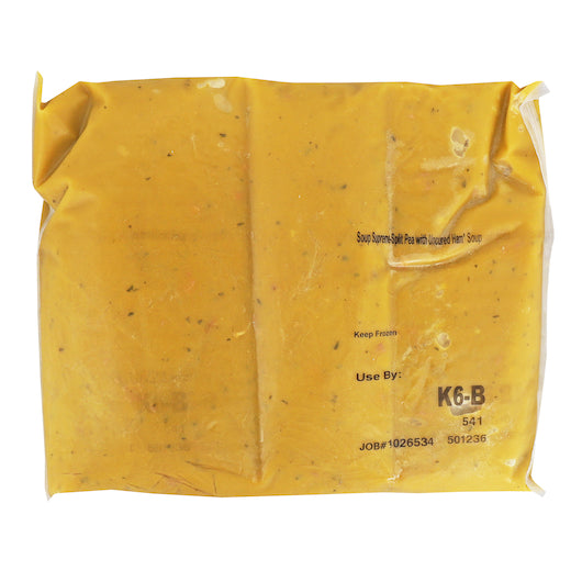 Soup Supreme Split Pea with Uncured Ham Soup, 4 x 4 lb Case - Prepared Foods