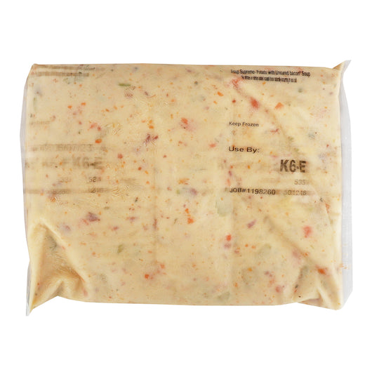 Soup Supreme Potato with Uncured Bacon Soup, 4 x 4 lb Case - Prepared Foods