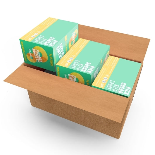SmartSweets Peach Ring Gummy Candy, 6 x 12 x 1 each Case - DOT product image 3