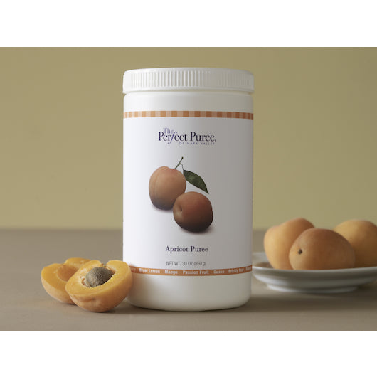 The Perfect Puree Apricot Puree, 6 x 30 oz Case - Frozen Fruit
