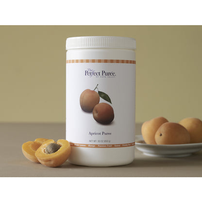 The Perfect Puree Apricot Puree, 6 x 30 oz Case - Frozen Fruit