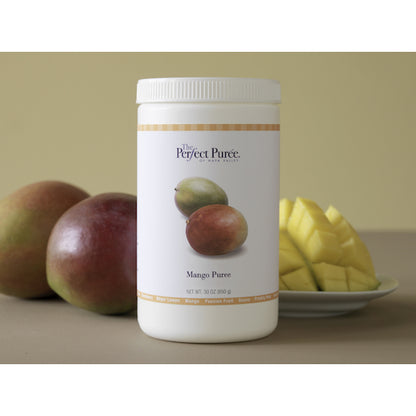 The Perfect Puree Mango Puree, 6 x 30 oz Case - Frozen Fruit