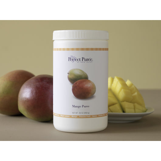 The Perfect Puree Mango Puree, 6 x 30 oz Case - Frozen Fruit