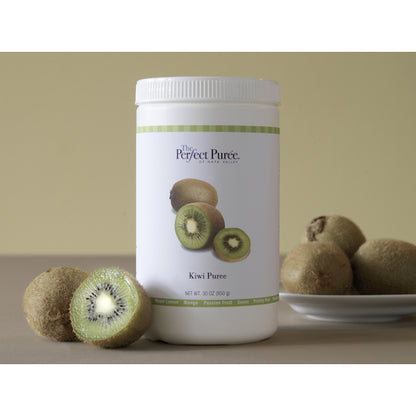 The Perfect Puree Kiwi Puree, 6 x 30 oz Case - Frozen Fruit