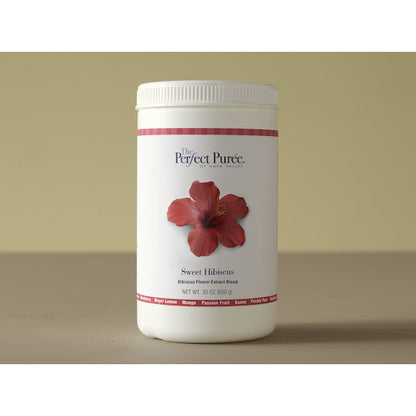 The Perfect Puree Sweet Hibiscus, 6 x 30 oz Case - Frozen Fruit