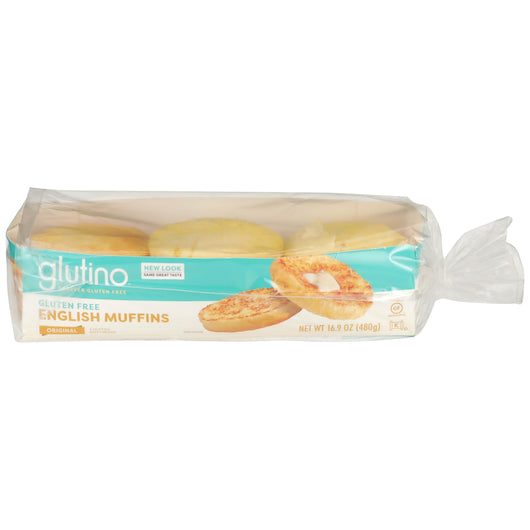 Glutino Gluten Free Premium Original English Muffins, 6 x 16.9 oz Case - DOT product image 2
