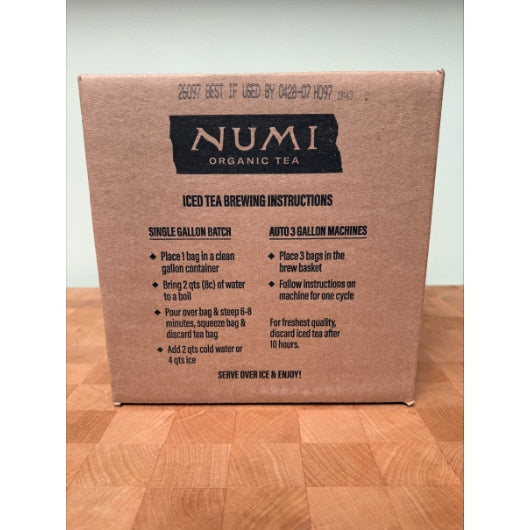 Numi Peach Blossom Green Iced Tea, 48 x 1 oz Case - Coffee & Tea
