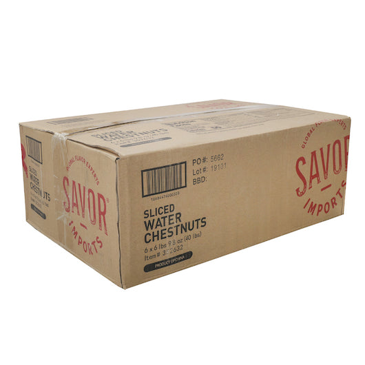 Pan Chi Sliced Water Chestnuts, 6 x 10 each Case - DOT product image 5