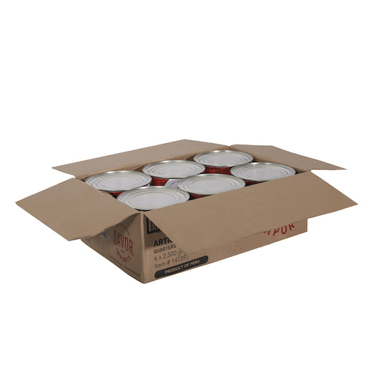Bridgford Foods Quartered Artichoke Hearts, 6 x 2.5 KG Case - DOT product image 2
