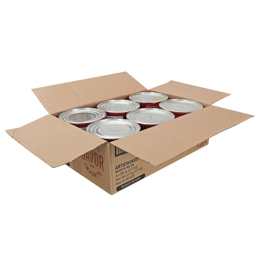 Savor ARTICHOKE HEARTS 40/50CNT, 6 x 5.513 lb Case - DOT product image 3