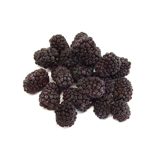 Commodity Fruit Whole Individual Quick Frozen Whole Blackberries, 1 x 30 lb Case - Frozen Fruit