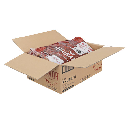 Savor Imports IQF RED RHUBARB CUTS, 4 x 5 lb Case - DOT product image 2