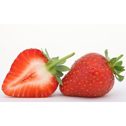 Commodity Fruit California 4+1 Sliced Strawberry, 6 x 6.5 lb Case - Frozen Fruit