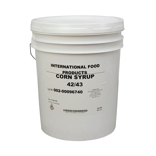 Fox's Liquid Corn 42/43 Liquid Corn Syrup, 1 x 60 lb Case - Food Containers & Lids