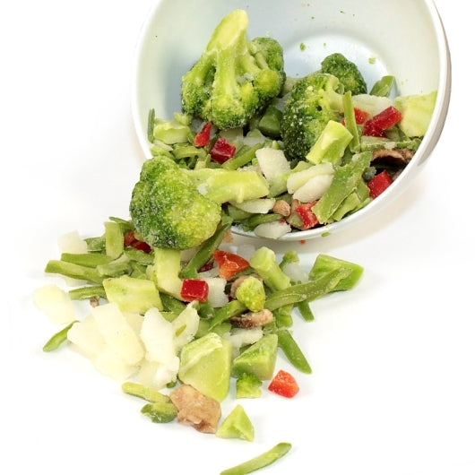 Commodity Vegetables Oriental Individually Quick Frozen Oriental Blend, 12 x 2 lb Case - Frozen Vegetables & Sides