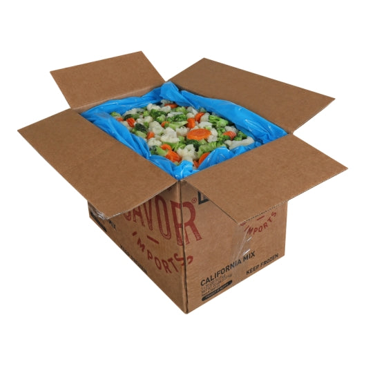 Savor Brands IQF CALIFORNIA VEGETABLE MIX, 1 x 20 lb Case - DOT product image 4