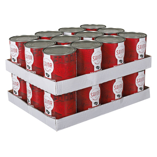 Savor Imports MUSHROOM PIECES & STEMS, 24 x 16 oz Case - DOT product image 5