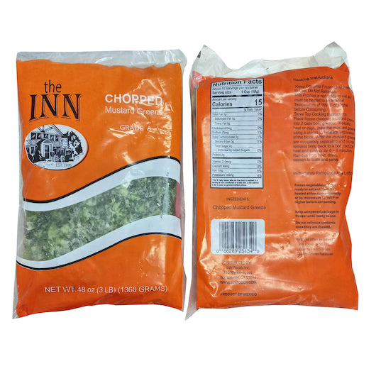 Commodity Vegetables Chopped Mustard Greens, 3 Pound - 12 per case. - DOT product image 2