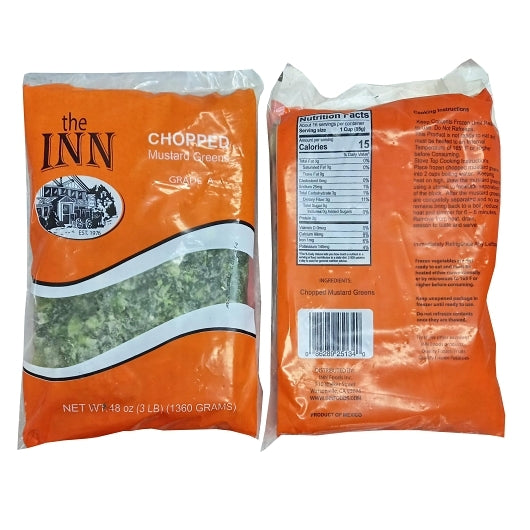 Commodity Vegetables Chopped Mustard Greens, 3 Pound - 12 per case. - DOT product image 3