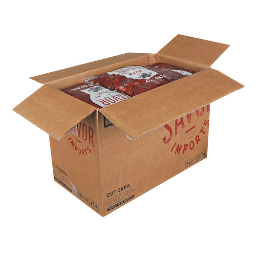 Savor Brands CUT OKRA, 12 x 3 lb Case - DOT product image 5
