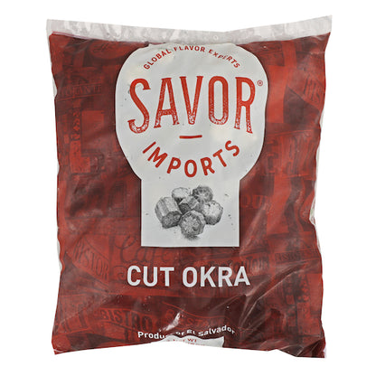 Savor Brands CUT OKRA, 12 x 3 lb Case - DOT product image 2