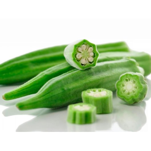 Savor Brands Cut Okra, 12 x 3 lb Case - Frozen Vegetables & Sides