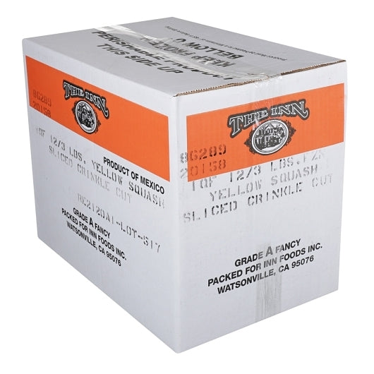 Inn Foods SLICED FULL YELLOW SQUASH, 12 x 3 lb Case - DOT product image 5