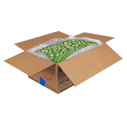 Savor Brands CUT OKRA, 1 x 20 lb Case - DOT product image 4