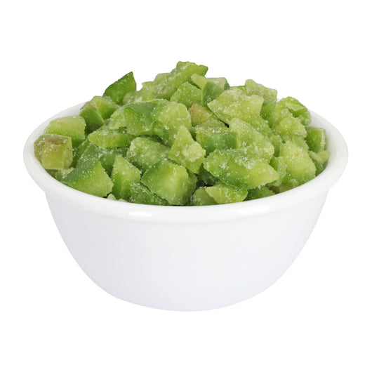 Savor Imports IQF DICED GREEN PEPPERS 3/8", 6 x 2 lb Case - DOT product image 3