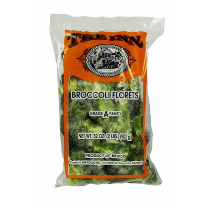 Savor Brands Broccoli Florets Wet Pack, 12 x 2 lb Case - Frozen Vegetables & Sides
